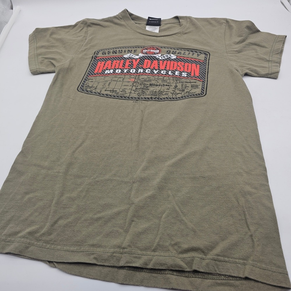 Harley Davidson size small t-shirt Sage Green Palm Springs Ca